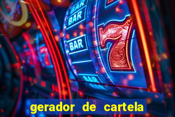 gerador de cartela de bingo